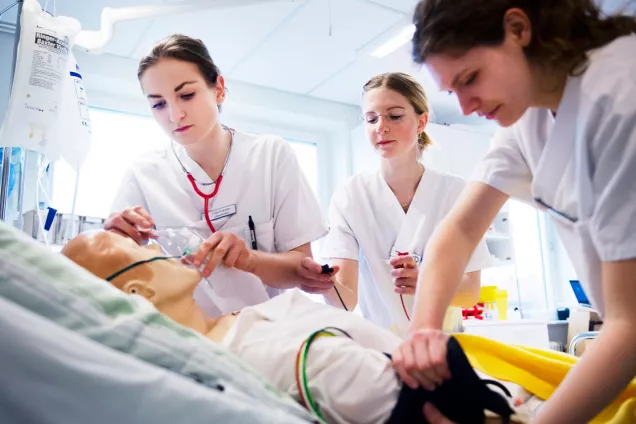 Sjuksköterskor utbildas i omvårdnad vid akut andningssvikt